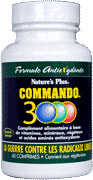 COMMANDO 3000 - Nature's Plus -60 comprimés