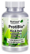 PROTIBIO riz et pois - Nutrixeal - Protéines de riz BIO* et de pois BIO* - 100 cp