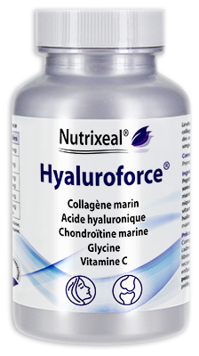 Hyaluroforce® - Nutrixeal - Collagène, acide hyaluronique et chondroïtine - 60 gélules végétales