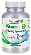 Vitamine C 500 mg liposomale, qualité Quali®-C ZetaGreen® - Nutrixeal