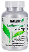ISOTHEANINE 200 ( L-Théanine 100% forme L) - Nutrixeal - 60 gélules végétales de 200 mg
