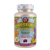 Dinosaures multisaurus multi-vitamines et minéraux - Kal - 60 comprimés petits dinosaures à croquer