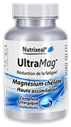 ULTRAMAG : Magnésium chelaté - Nutrixeal - 100 gélules végétales