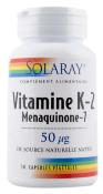 Vitamine K2 50µg - Solaray - 30 gélules végétales