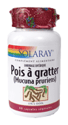 Pois à gratter - Solaray - Mucuna pruriens, 60 gel