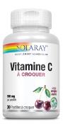 Vitamine C 500 mg - Solaray - 30 cp à croquer