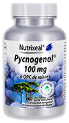 Pycnogenol 100 mg et OPC de raisin - Nutrixeal - 50 gel
