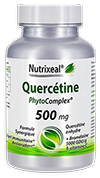  QUERCETINE anhydre 500 mg - PhytoComplex avec bromélaïne et vitamine C - Nutrixeal