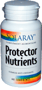 Protector Nutrients - Solaray - 60 comprimés