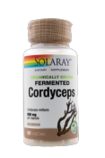 Cordyceps - Solaray - 500mg standardisé à 10% d'acide cordycepique - 60 gélules