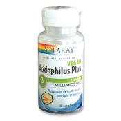 Acidophilus plus jus de carotte - Solaray - 30 capsules de 400mg