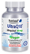 ULTRA Q10 VEGAN - Nutrixeal - Ubiquinol 50 mg (CoQ10 bio active et hydrosoluble) 