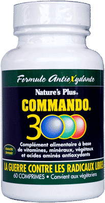 COMMANDO 3000 - Nature's Plus -60 comprimés