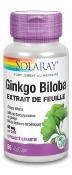 Ginkgo Biloba - Solaray - 60 gélules végétales