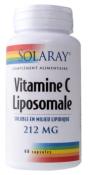 Vitamine C Liposomale 212mg - Solaray - 60 gélules