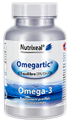 OMEGARTIC Equilibre EPA / DHA Omega-3 ultra purifiés et concentrés - Nutrixeal