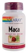 MACA 300 mg en extrait standardisé - Solaray - 60 gélules