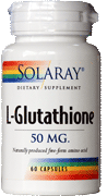 L-Glutathione - Solaray - 60 capsules