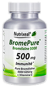 BROMELAINE 5000 GDU / bromelase - 500 mg - Nutrixeal