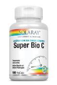 Super Bio C tamponnée - 500mg - Solaray - 100 gélules végétales