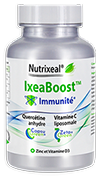 IxeaBoost Immunité - Nutrixeal - Quercétine CapsuGreen CWD, vitamine C liposomale, Vitamine D3, Zinc
