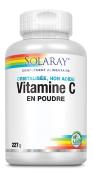 Vitamine C en poudre non-acide - Solaray - 227g