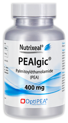 PEAlgic : Palmitoyléthanolamide (PEA) 400 mg - Nutrixeal