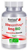 VITAXANTHINE BIO 8 mg : astaxanthine végétale - NUTRIXEAL - 