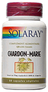 CHARDON MARIE - Solaray - 60 gélules végétales
